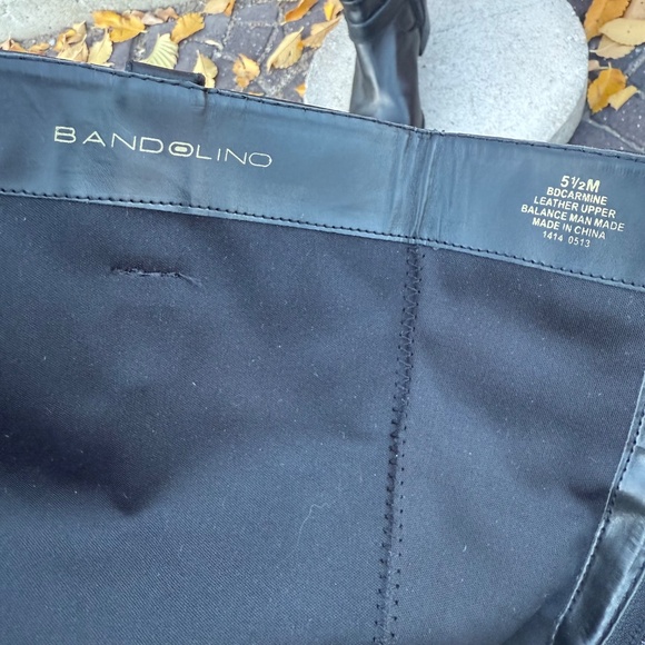 Y2K Classic black knee high leather riding boots - Picture 13 of 14